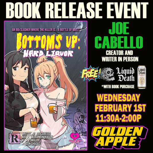 Hard Liqour! Bottoms Up OGN Event with FREE Liquid Death!