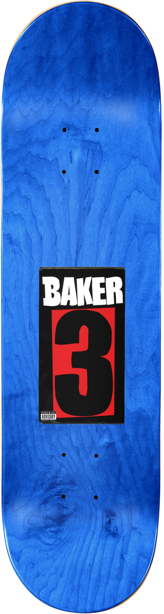 Baker 3 8.25" Skateboard Deck