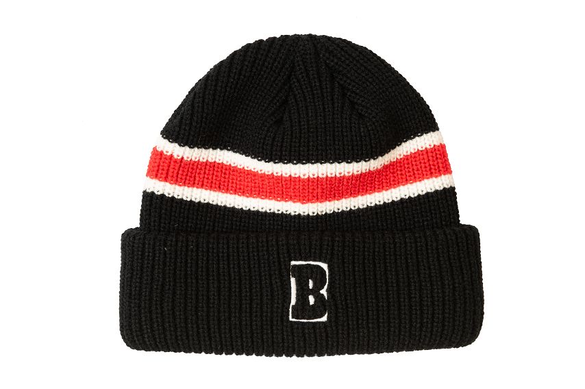 BAKER "B Logo" Black Beanie