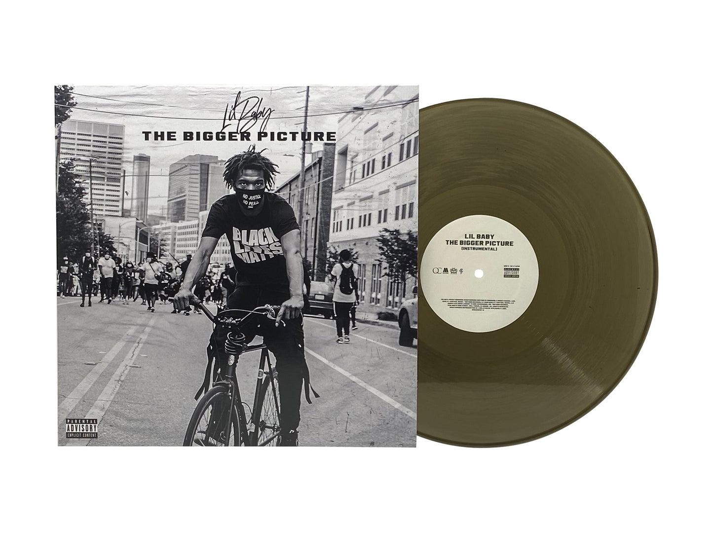 Lil Baby - The Bigger Picture (Limited Edition Clear Grey Colored Vinyl)
