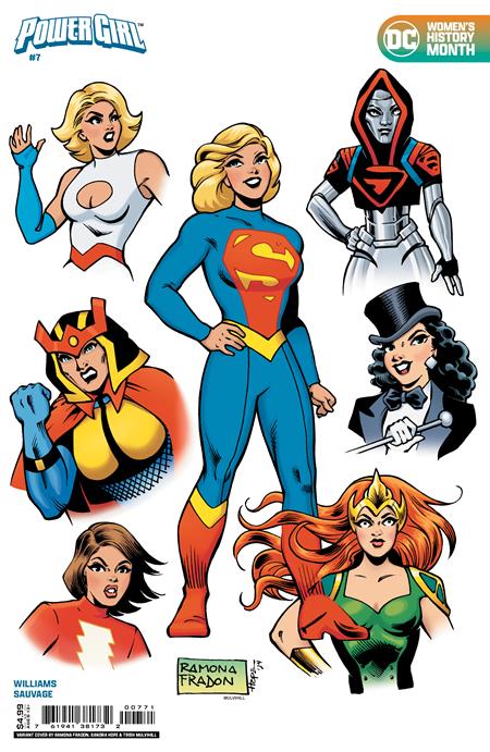 Power Girl #7 F Ramona Fradon Womens History Month Variant (03/26/2024) Dc