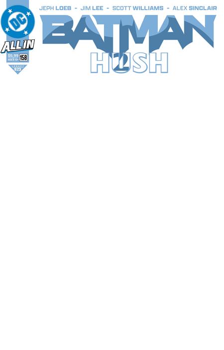 Batman #158 H Blank Variant (03/26/2025) Dc