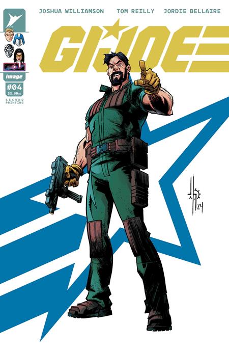 Gi Joe #4 2nd Print A Jason Howard Gi Joe Variant (04/09/2025) Image