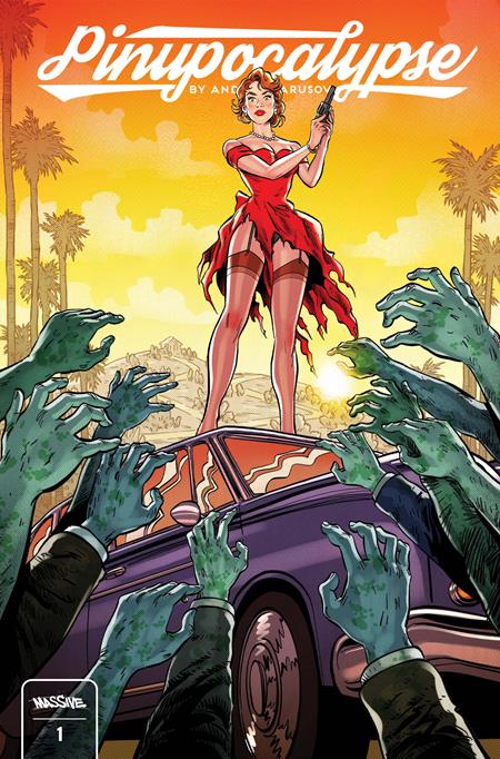 Pinupocalypse #1 (Of 6) 2nd Print A Andrew Tarusov Reprise Variant (04/16/2025) Massive - Golden Apple Comics