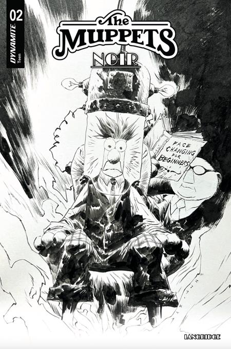 Muppets Noir #2 D 1:10 Jae Lee Line Art Variant (04/08/2026) Dynamite - Golden Apple Comics