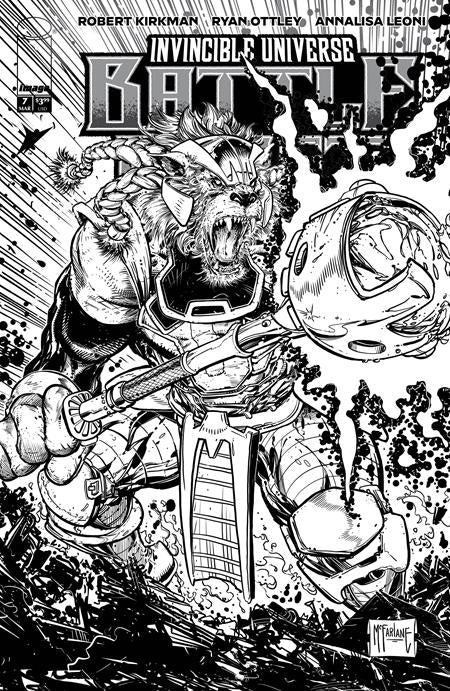 Invincible Universe Battle Beast #7 F 1:75 Todd Mcfarlane Variant (03/18/2026) Image - Golden Apple Comics