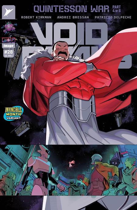 Void Rivals #28 F Lorenzo De Felici Invincible Team-Up (03/25/2026) Image - Golden Apple Comics