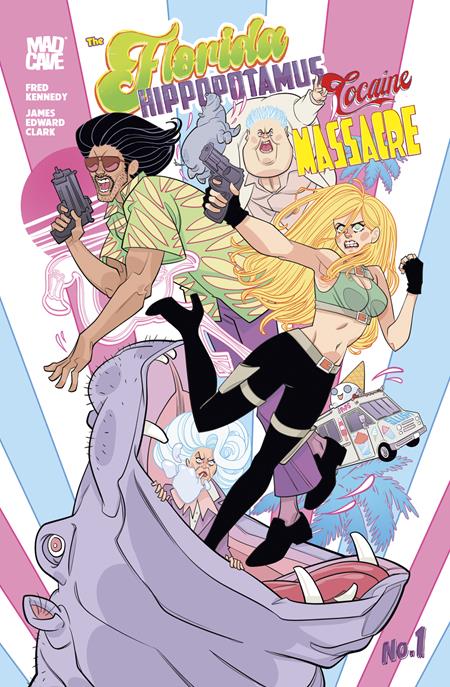 Florida Hippopotamus Cocaine Massacre #1 (Of 4) 2nd Print James Edward Clark (03/25/2026) Mad Cave - Golden Apple Comics