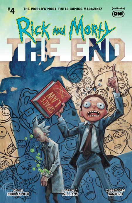 Rick And Morty The End #4 (Of 6) A1 Cover Set Of 4 1:10 1:20 (03/04/2026) Oni