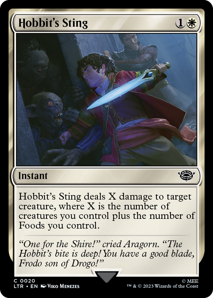 Hobbit's Sting (LTR-020) - The Lord of the Rings: Tales of Middle-earth
