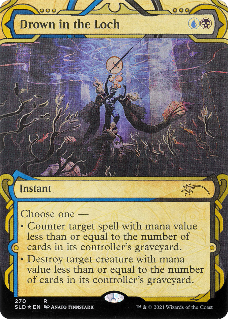 Drown in the Loch (SLD-270) - Secret Lair Drop: (Showcase) Foil