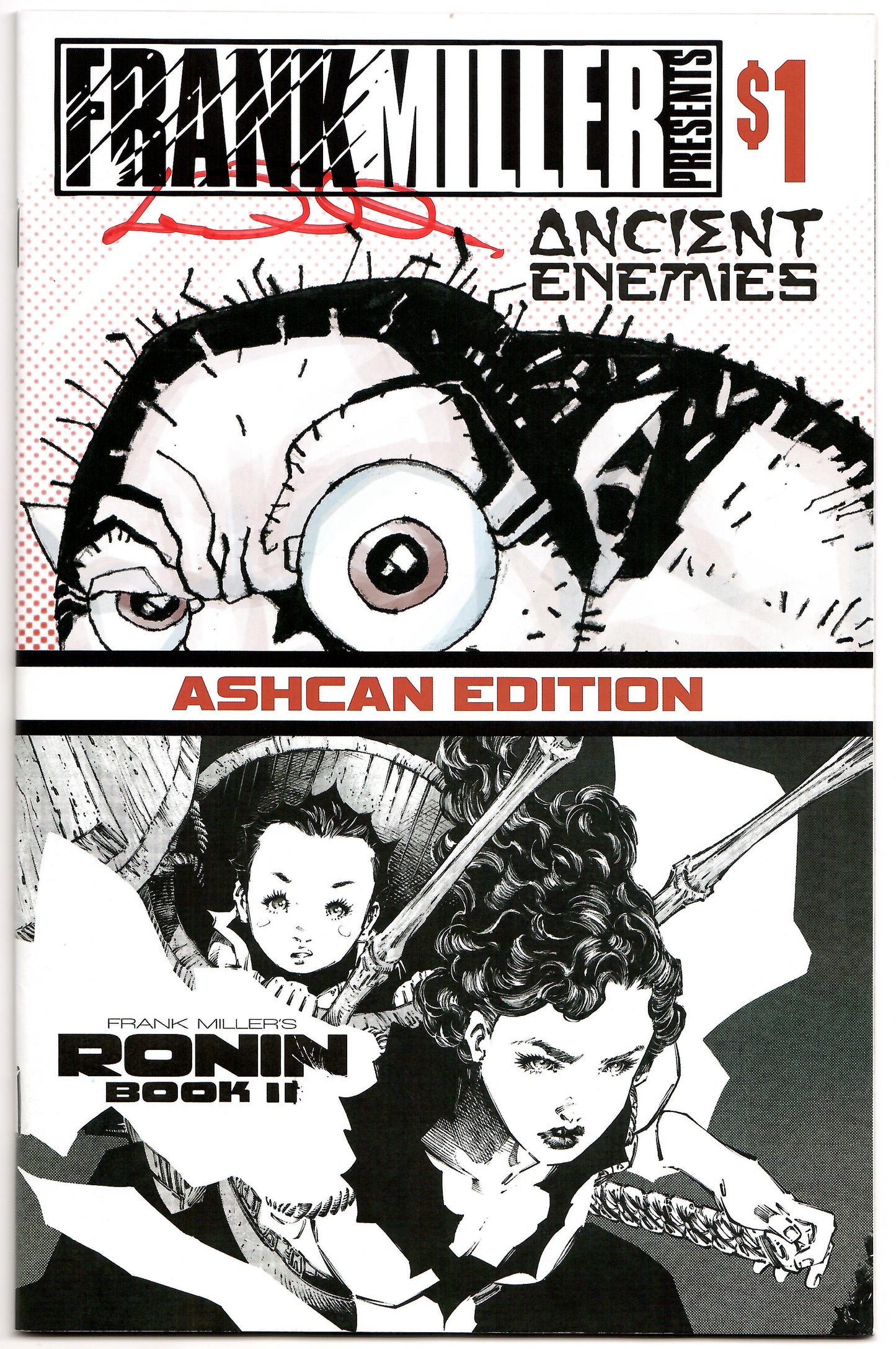 Frank Miller Presents Ashcan Edition 1 2nd Print SIGNED Dan Didio - Golden Apple Comics