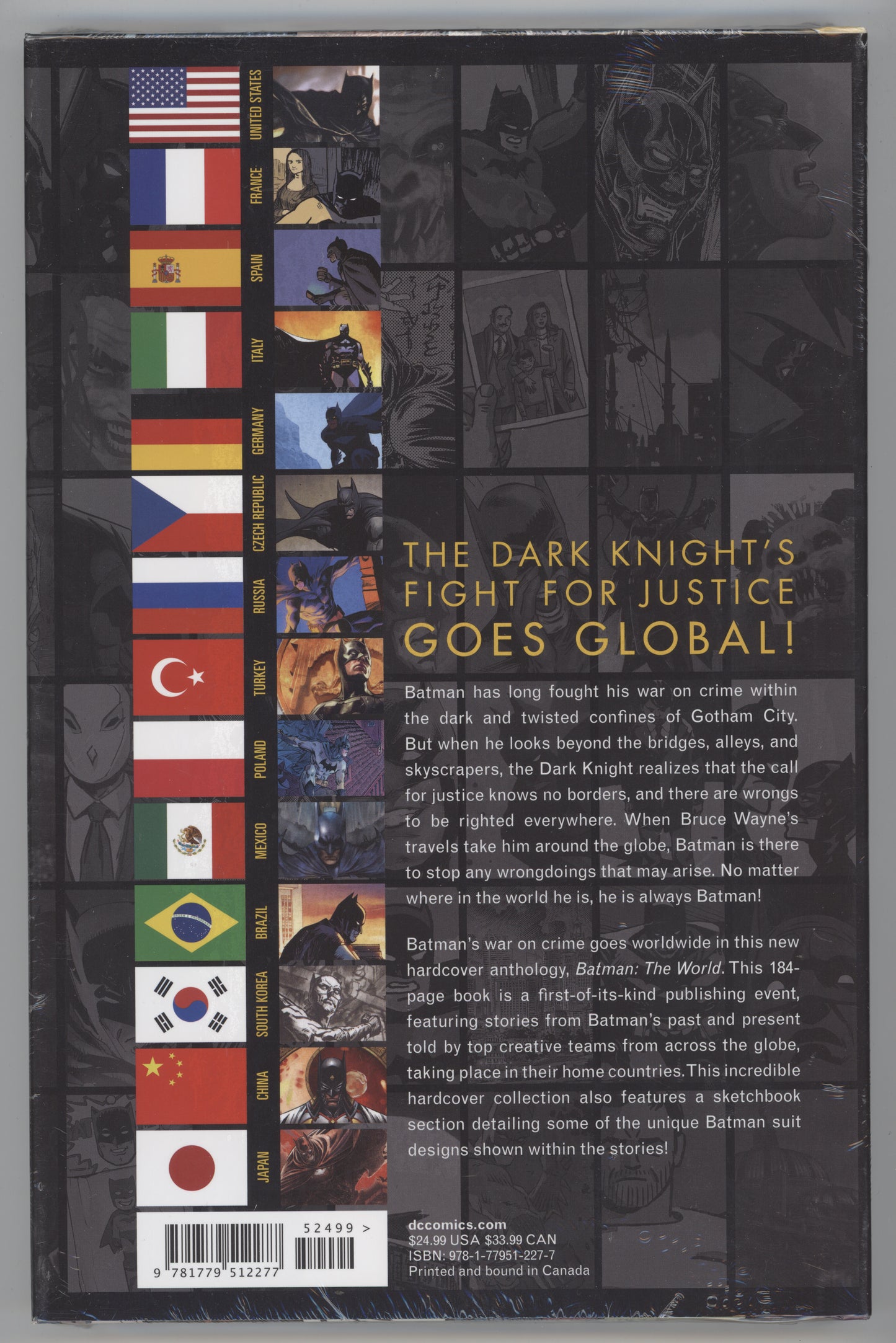 Batman The World HC DC 2021 NM Sealed Lee Bermejo - Golden Apple Comics
