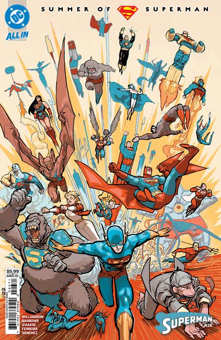 Superman #26 E Riley Rossmo Supersmash-Up Variant (05/28/2025) Dc