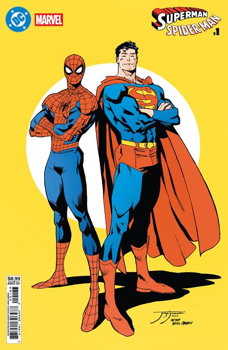 Dc Marvel Superman Spider-Man #1 (One Shot) 2nd Print B Jorge Jimenez (05/27/2026) Dc - Golden Apple Comics