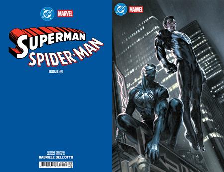 Dc Marvel Superman Spider-Man #1 (One Shot) 2nd Print D Gabriele Dell'Otto Foil (05/27/2026) Dc - Golden Apple Comics