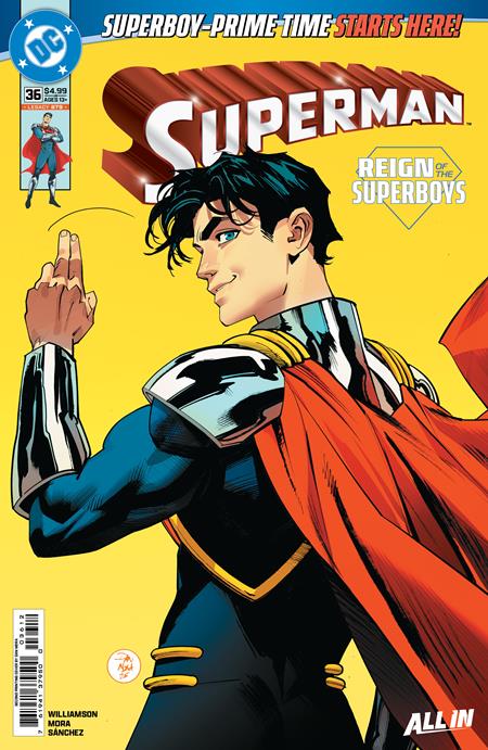 Superman #36 2nd Print A Dan Mora (06/03/2026) Dc - Golden Apple Comics