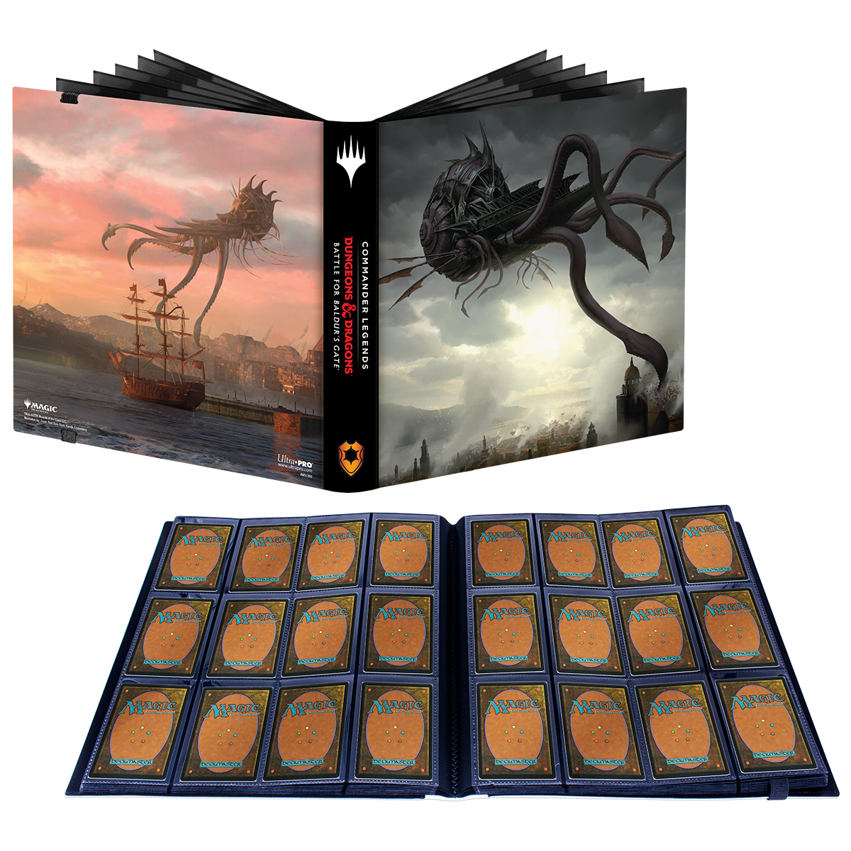 Ultra PRO: 12-Pocket PRO-Binder - Commander Legends Battle for Baldur's Gate