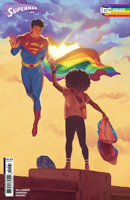 Superman #15 E Angel Solorzano Dc Pride 2024 Variant (House  display picture 1