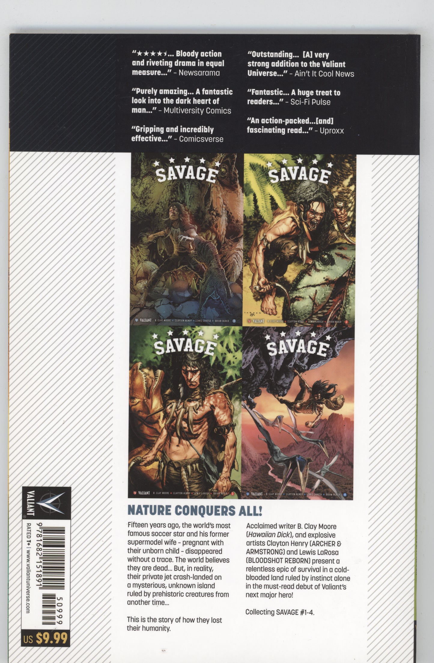 Savage TPB Valiant 2017 NM Clay Moore