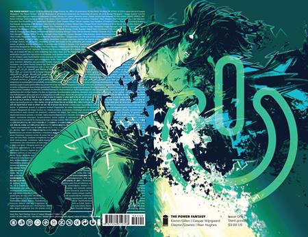 Power Fantasy #1 3rd Print B 1:10 Caspar Wijngaard Foil Variant (09/25/2024) Image