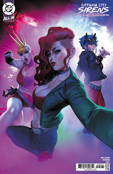 Gotham City Sirens Unfit For Orbit #5 (Of 5) B Noobovich Variant (07/30/2025) Dc