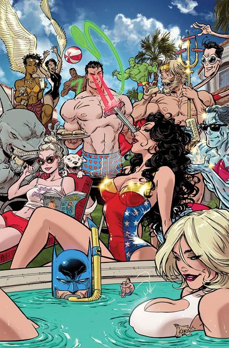 Justice League Unlimited #21 F Kaare Andrews Swimsuit Variant (07/22/2026) Dc