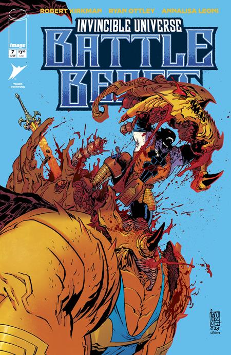 Invincible Universe Battle Beast #7 3rd Print Guiseppe Camuncoloi Variant (07/15/2026) Image