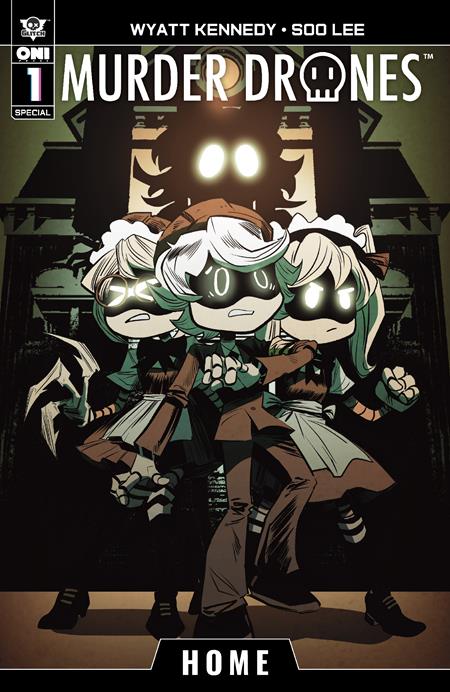 Murder Drones #6 (Of 6) A1 Cover Set Of 4 1:10 1:20 (07/29/2026) Oni - Golden Apple Comics