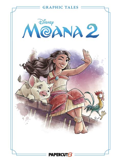 Disney Graphic Tales Hc Moana 2 (07/22/2026) Papercutz