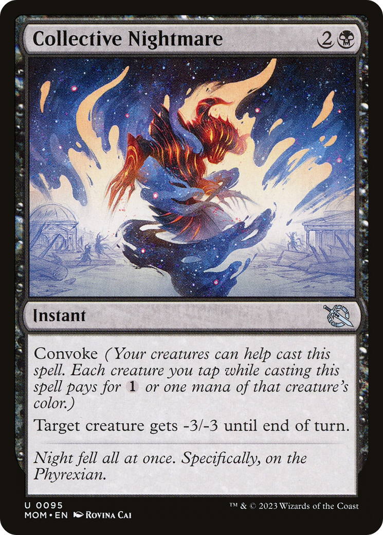 Collective Nightmare (MOM-095) - March of the Machine Foil