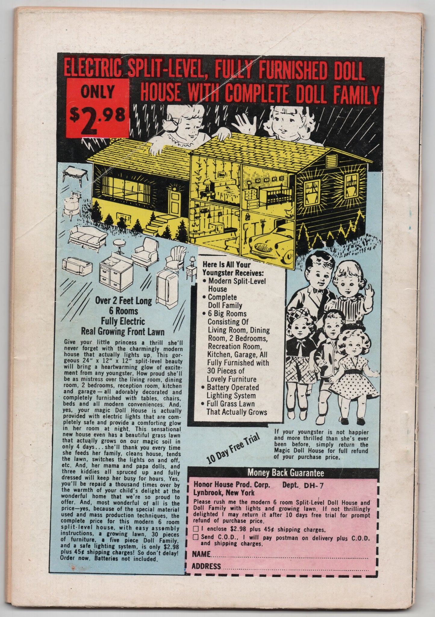 Archie Giant Series 11 1961 GD VG Betty Veronica Spectacular GGA Catfight Tug Of War