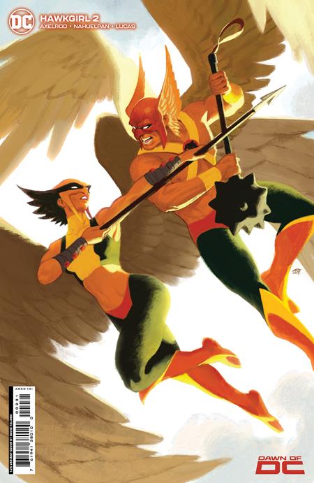 Hawkgirl #2 (Of 6) D 1:25 David Talaski Card Stock Variant (08/15/2023) Dc