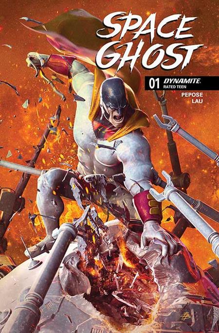 Space Ghost (2025) #1 Z 1:10 Bjorn Barends Foil Variant (08/13/2025) Dynamite