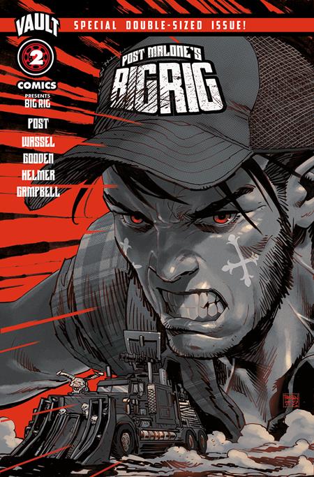 Big Rig #2 G 1:10 Dan Panosian Variant Post Malone (08/20/2025) Vault - Golden Apple Comics
