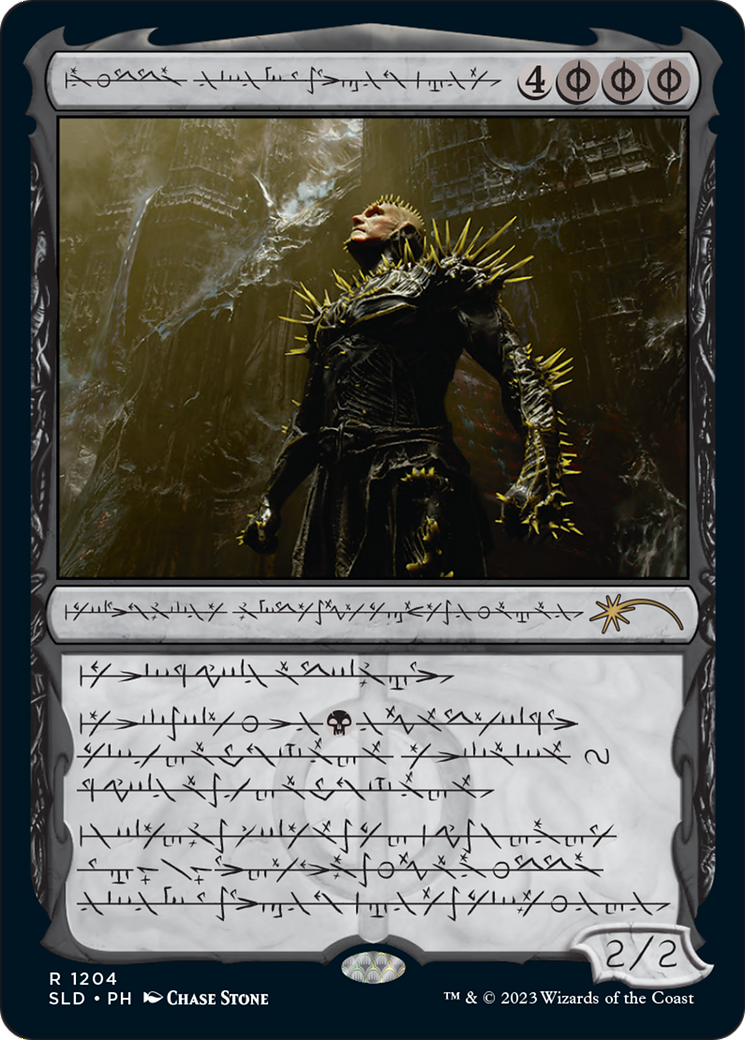 K'rrik, Son of Yawgmoth (SLD-1204) - Secret Lair Drop: (Showcase)