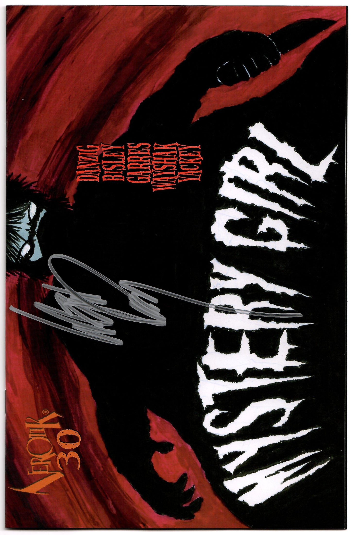 Verotik 30 Mystery Girl SIGNED Glenn Danzig (10/18/2023) Verotik