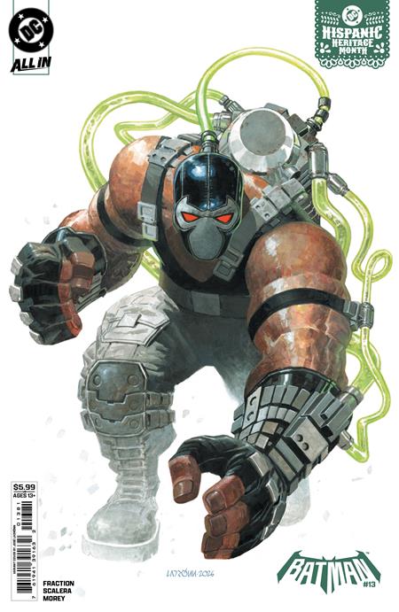 Batman #13 G Jose Ladronn Hispanic Heritage Month Variant (Bad Seeds) (09/02/2026) Dc