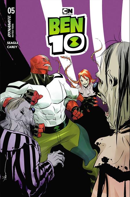Ben 10 #5 R 1:15 Dustin Nguyen Foil Variant (09/02/2026) Dynamite