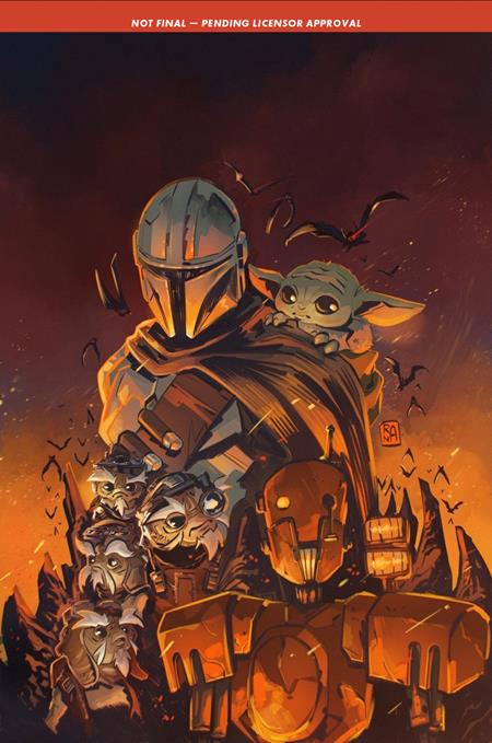Star Wars Mandalorian And Grogu Nightmare On Nevarro #1 B Alessandro Renaldi (10/21/2026) Mad Cave