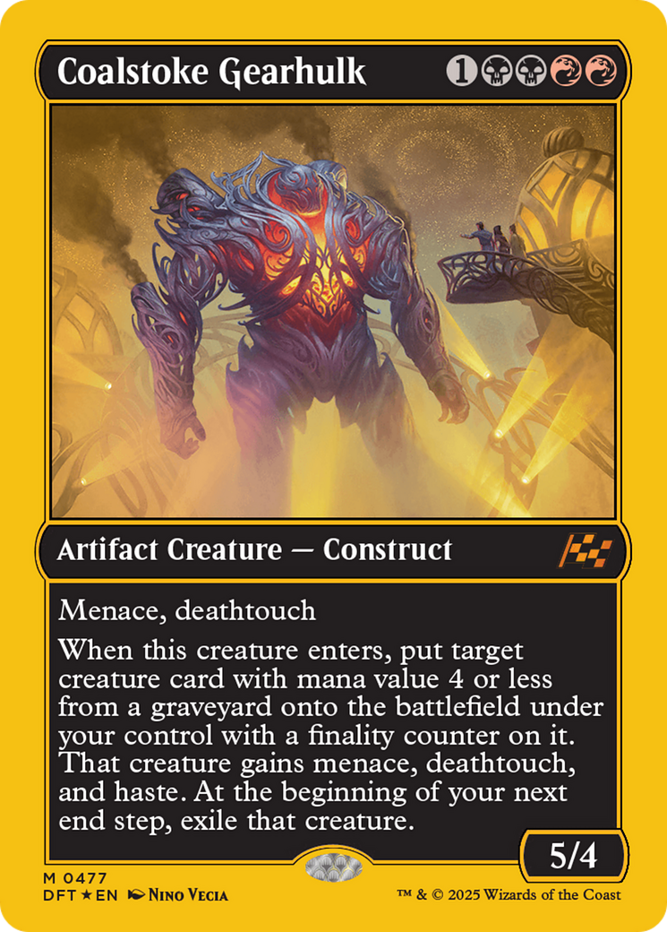 Coalstoke Gearhulk (DFT-477) - Aetherdrift Foil