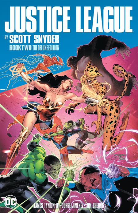 Justice League By Scott Snyder DLX Deluxe Ed HC 2 DC 2019 NM - Golden Apple Comics