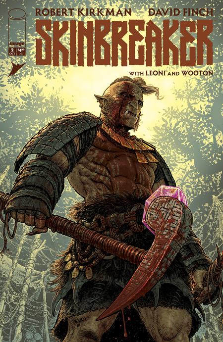 Skinbreaker #2 C 1:10 Tony Moore Variant (10/22/2025) Image - Golden Apple Comics