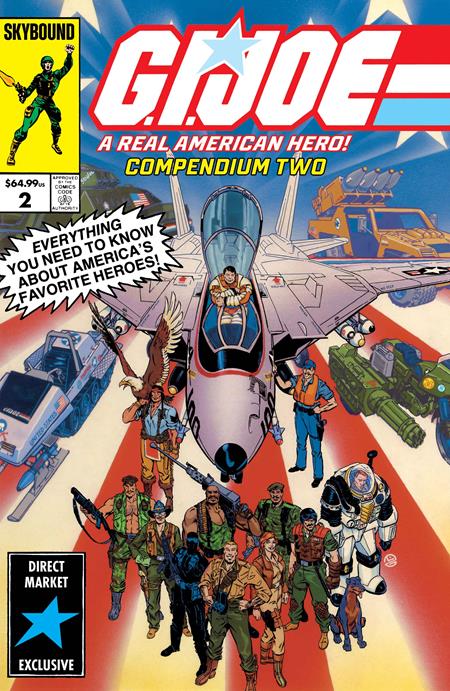 Gi Joe A Real American Hero Compendium Tp Book 02 Direct Market Exclusive Andy Kubert & Laura Martin (10/01/2025) Image - Golden Apple Comics