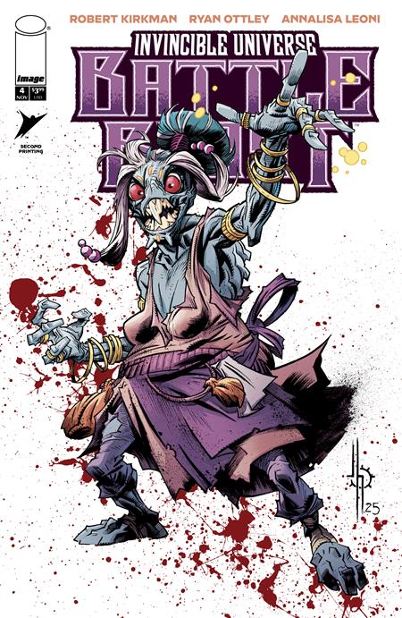 Invincible Universe Battle Beast #4 2nd Print A Jason Howard Variant (11/19/2025) Image