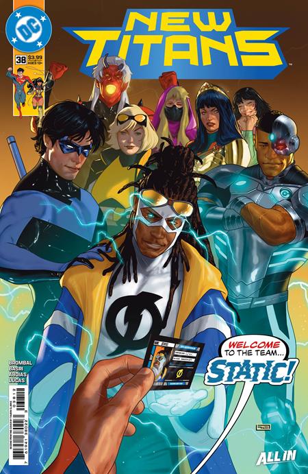 New Titans #38 2nd Print A Taurin Clarke (10/14/2026) Dc