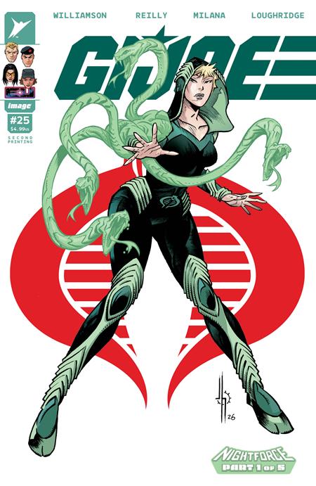 Gi Joe #25 2nd Print Jason Howard Variant (11/04/2026) Image