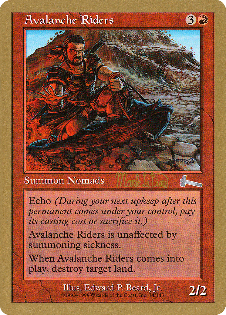 Avalanche Riders (WCD-) - World Championship Decks 1999
