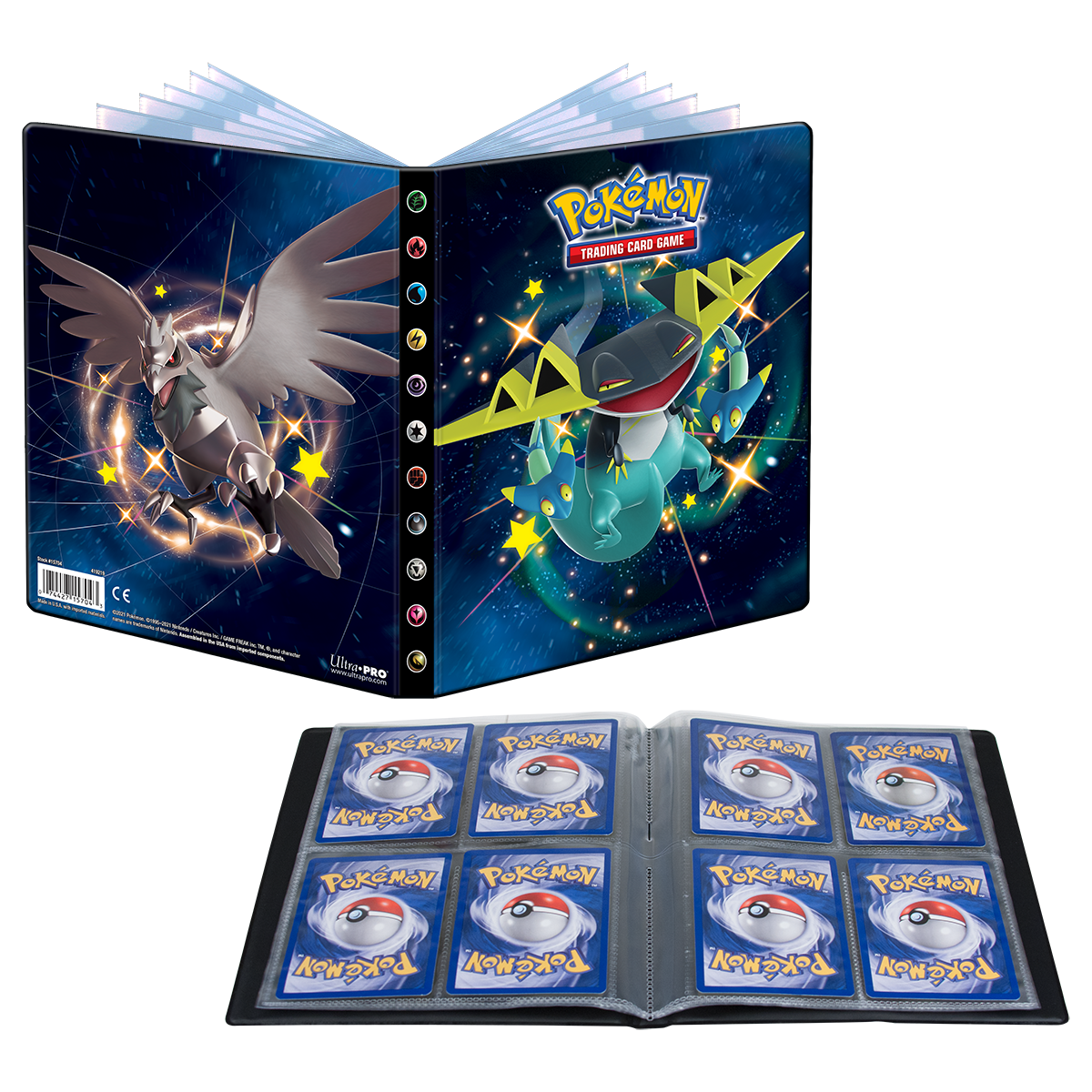 Ultra PRO: 4-Pocket Portfolio - Sword & Shield (Shiny Corviknight & Shiny Dragapult)