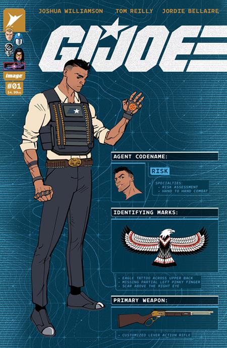 Gi Joe #1 L 1:250 Tom Reilly Variant (11/13/2024) Image - Golden Apple Comics